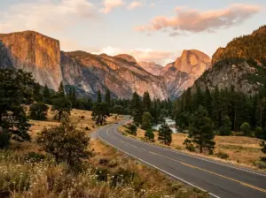 Road_leading_Yosemite_National_Park